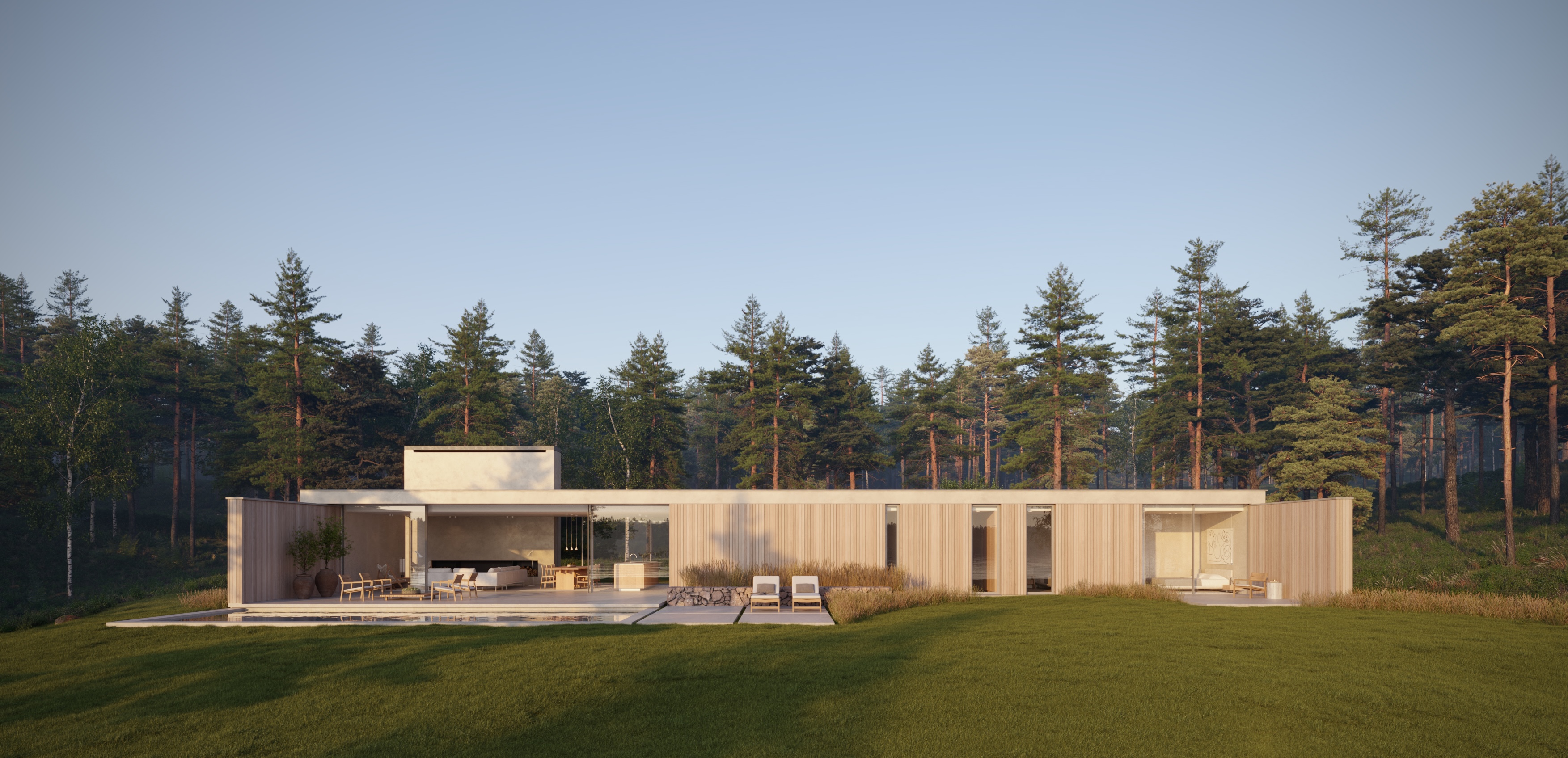 Modern architectural home